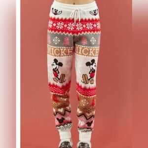 DISNEY X FOREVER 21 Mickey‎ Mouse Knit Joggers